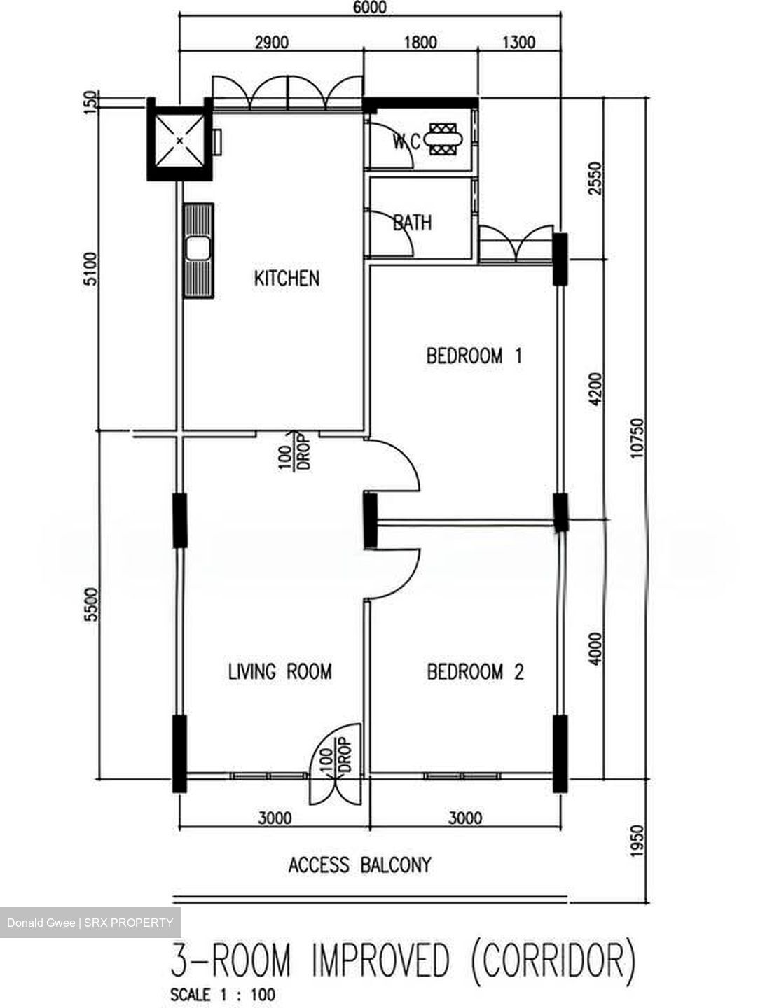 Blk 204 Tampines Street 21 (Tampines), HDB 3 Rooms #607225221